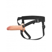 Полый страпон на ремнях 6’’ Hollow Silicone Strap-on - Pipedream - купить с доставкой в Архангельске
