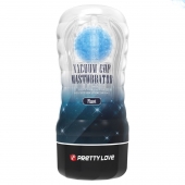 Прозрачный текстурированный мастурбатор Vacuum Cup Masturbator Planet - Baile - в Архангельске купить с доставкой