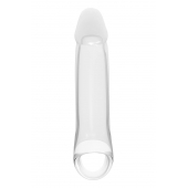 Прозрачная насадка-удлинитель 6.6’’ Extender With Ball Strap - 17,3 см. - Dream Toys - в Архангельске купить с доставкой