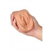 Маструбатор-вагина с вибрацией Soft   Wet Renata Realistic Tan Masturbator - Blush Novelties - в Архангельске купить с доставкой
