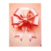 Пакет с принтом в виде банта с вырубной ручкой (30х40 см) - Сима-Ленд - купить с доставкой в Архангельске