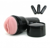 Мастурбатор-вагина Fleshlight - Vibro Pink Lady Touch с вибрацией - Fleshlight - в Архангельске купить с доставкой
