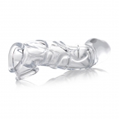 Прозрачная насадка для увеличения члена 2 Inch Clear Extender Sleeve - XR Brands - в Архангельске купить с доставкой