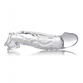 Прозрачная насадка для увеличения члена 2 Inch Clear Extender Sleeve - XR Brands - в Архангельске купить с доставкой