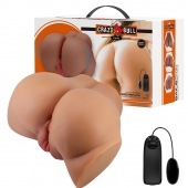 Карамельный мастурбатор-полуторс Emilia с вибрацией - Baile - в Архангельске купить с доставкой