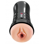 Мастурбатор-вагина в колбе Super Juicy Snatch - Pipedream - в Архангельске купить с доставкой