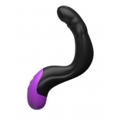 Черно-фиолетовый вибромассажёр простаты Hyper-Pulse P-Spot Massager - Pipedream - в Архангельске купить с доставкой