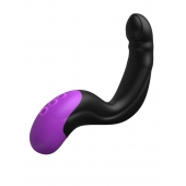 Черно-фиолетовый вибромассажёр простаты Hyper-Pulse P-Spot Massager - Pipedream - в Архангельске купить с доставкой