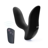 Черный вибромассажер простаты 3,5’’ Remote Control Curve P-spot Massager - 12 см. - Erokay - в Архангельске купить с доставкой
