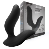 Черный вибромассажер простаты 3,5’’ Curve P-spot Massager - 12 см. - Erokay - в Архангельске купить с доставкой