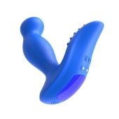 Синий вибромассажер простаты 3,5’’ P-spot Massager - 12,5 см. - Erokay - в Архангельске купить с доставкой