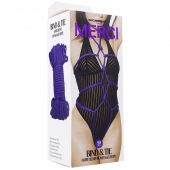 Фиолетовая верёвка для связывания и фиксации Bind Tie - 15,24 м. - Doc Johnson - купить с доставкой в Архангельске