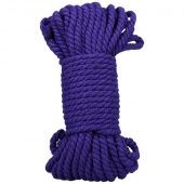 Фиолетовая верёвка для связывания и фиксации Bind Tie - 15,24 м. - Doc Johnson - купить с доставкой в Архангельске