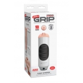 Мастурбатор-вагина Extreme Toyz Mega Grip Vibrating Stroker Mouth - Pipedream - в Архангельске купить с доставкой