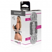 Прозрачный двусторонний мастурбатор Fleshlight Quickshot Mia Malkova - Fleshlight - в Архангельске купить с доставкой