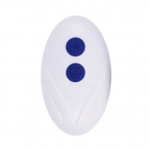 Синее эрекционное виброкольцо с клиторальной подушечкой и пультом ДУ Adjustable Fun Ring - Zero Tolerance - в Архангельске купить с доставкой