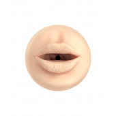 Телесный мастурбатор-ротик Feel Stroker Mouth - Kiiroo - в Архангельске купить с доставкой