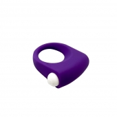 Фиолетовое эрекционное кольцо Puggle Vibrating Ring with Bullet - Adrien Lastic - в Архангельске купить с доставкой