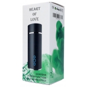 Мастурбатор-вагина с вибрацией Heart Of Love в колбе в форме сердца - Boys of Toys - в Архангельске купить с доставкой