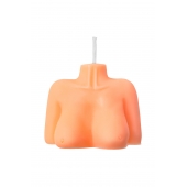 Оранжевая сувенирная свеча «Женский силуэт» - Pecado - купить с доставкой в Архангельске