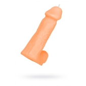 Оранжевая сувенирная свеча «Пенис» - Pecado - купить с доставкой в Архангельске