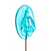 Леденец в форме вагины со вкусом блю кюрасао - 50 гр. - Sosuчki - купить с доставкой в Архангельске