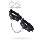 Черные мини-оковы со скруглёнными углами - Pecado - купить с доставкой в Архангельске