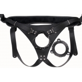 Пояс Hard Brutal для больших насадок - LOVETOY (А-Полимер) - купить с доставкой в Архангельске