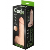 Телесный фаллоудлинитель с мошонкой Cock Next - 17 см. - LOVETOY (А-Полимер) - в Архангельске купить с доставкой