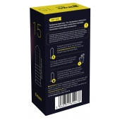 Презервативы анатомической формы с точечной и ребристой структурой Ganzo Extase - 15 шт. - Ganzo - купить с доставкой в Архангельске