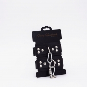 Черные кожаные наручники с регулируемыми ремешками - Crazy Handmade - купить с доставкой в Архангельске