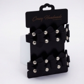 Черные кожаные наручники из звеньев - Crazy Handmade - купить с доставкой в Архангельске