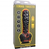 Черно-красная мини-машина на присоске Tendril Thruster - 21,6 см. - Doc Johnson - купить с доставкой в Архангельске