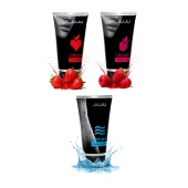 Набор из 3 лубрикантов JUJU (увлажняющий, клубника, малина) - JuJu - купить с доставкой в Архангельске