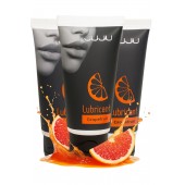 Набор из 3 съедобных лубрикантов JUJU со вкусом грейпфрута - JuJu - купить с доставкой в Архангельске