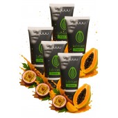 Набор из 5 съедобных лубрикантов JUJU со вкусом тропических фруктов - JuJu - купить с доставкой в Архангельске