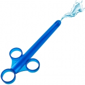 Синий шприц для введения лубриканта XL Lubricant Launcher - XR Brands - купить с доставкой в Архангельске