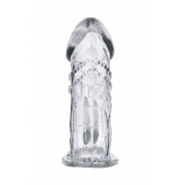 Прозрачная насадка на пенис Uco - 13 см. - A-toys - в Архангельске купить с доставкой