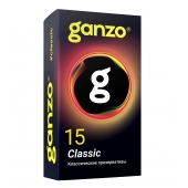Классические презервативы с обильной смазкой Ganzo Classic - 15 шт. - Ganzo - купить с доставкой в Архангельске
