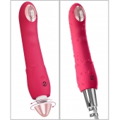 Малиновая насадка на душ с вибрацией Showers to orgasm - 20,1 см. - Orion - купить с доставкой в Архангельске