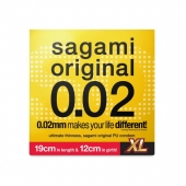 Презерватив увеличенного размера Sagami Original 0.02 XL-size - 1 шт. - Sagami - купить с доставкой в Архангельске