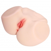 Мастурбатор-полуторс с двойным слоем материала Jenny Onahole Real Vagina - KOKOS - в Архангельске купить с доставкой