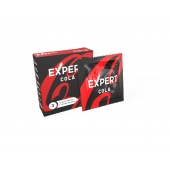 Презервативы с ароматом колы Expert Cola - 3 шт. - Expert - купить с доставкой в Архангельске