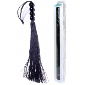 Черная силиконовая плеть - 37 см. - Boys of Toys - купить с доставкой в Архангельске