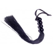 Черная силиконовая плеть - 37 см. - Boys of Toys - купить с доставкой в Архангельске