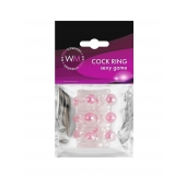 Прозрачная сквозная насадка на пенис с цветными шариками - Erowoman-Eroman - в Архангельске купить с доставкой