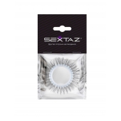 Круглое эрекционное кольцо с длинными «ресничками» - Sextaz - в Архангельске купить с доставкой