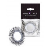 Круглое эрекционное кольцо с длинными «ресничками» - Sextaz - в Архангельске купить с доставкой