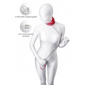 Красный ошейник с подкладкой из меха - ToyFa - купить с доставкой в Архангельске