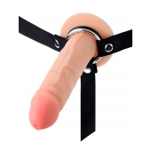 Мужской полый страпон на регулируемых ремнях - 18,5 см. - Sex Expert - купить с доставкой в Архангельске